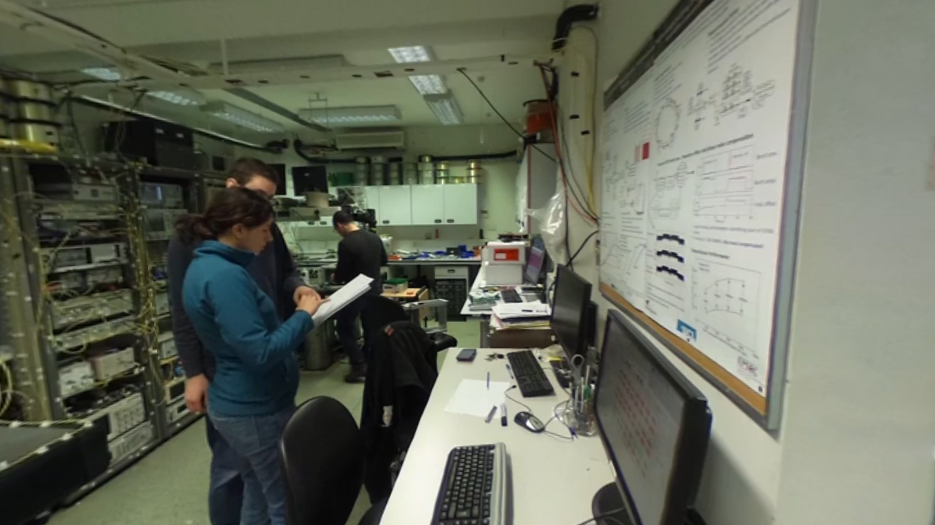 360 video - Take a tour of the UCL Optical Networks Lab